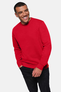 HAKRO Sweatshirt Bio-Baumwolle 570 rot