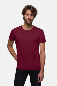 HAKRO T-Shirt Bio-Baumwolle 593 weinrot