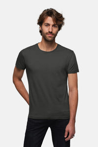 HAKRO T-Shirt Bio-Baumwolle 593 karbongrau
