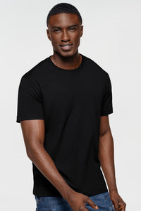 Label-Free T-Shirt Heavy MIKRALINAR® ECO 597 schwarz