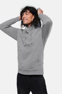 HAKRO Kapuzen-Sweatshirt Premium 601 grau meliert