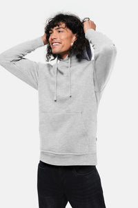 HAKRO Kapuzen-Sweatshirt Premium 601 ash meliert