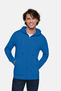 HAKRO Kapuzen-Sweatjacke Premium 605 royalblau