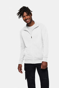 HAKRO Sweatjacke Premium 606 weiß