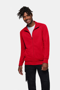 HAKRO Sweatjacke Premium 606 rot