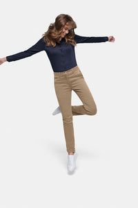 HAKRO Damen Chinohose X-Stretch 706 khaki