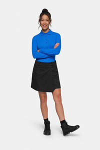 HAKRO Damen Performanceskort ECO 712 schwarz