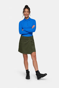 HAKRO Damen Performanceskort ECO 712 olive
