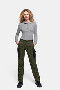 HAKRO Damen Worker-Performancehose ECO 714 olive