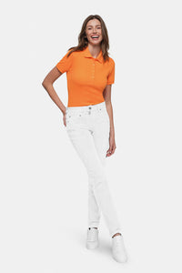 HAKRO Damen 5-Pocket-Jeanshose X-Stretch ECO 730 weiß