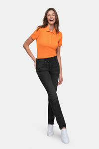 HAKRO Damen 5-Pocket-Jeanshose X-Stretch ECO 730 schwarz