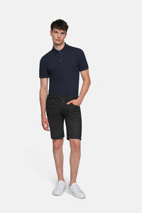 HAKRO 5-Pocket-Jeansshorts X-Stretch ECO 733 schwarz