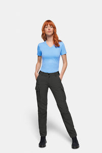 HAKRO Damen Cargo-Funktionshose X-Stretch 744 karbongrau