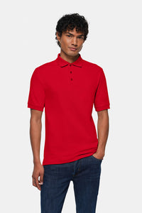 HAKRO Poloshirt Top 800 rot