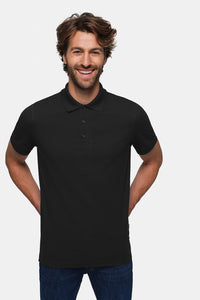 HAKRO Poloshirt Pima-Baumwolle 801 schwarz