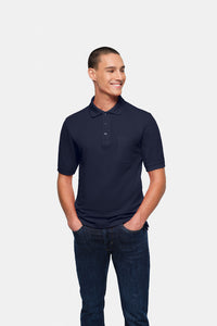 HAKRO Pocket-Poloshirt Top 802 tinte
