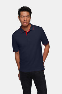 HAKRO Poloshirt Casual 803 tinte/rot