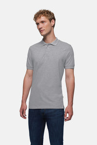 HAKRO Poloshirt Classic 810 grau meliert