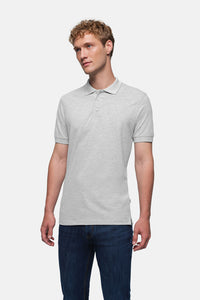 HAKRO Poloshirt Classic 810 ash meliert