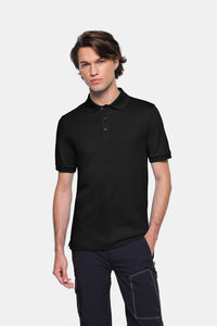 HAKRO COTTON TEC® Poloshirt 814 schwarz