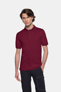 HAKRO COTTON TEC® Poloshirt 814 weinrot