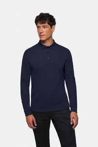 HAKRO Longsleeve-Poloshirt MIKRALINAR® 815 tinte
