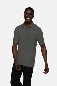 HAKRO Poloshirt MIKRALINAR® 816 anthrazit meliert
