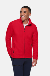 HAKRO Fleecejacke ECO 846 rot