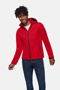 HAKRO Softshelljacke 848 rot