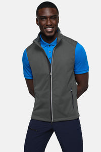 HAKRO Light-Softshellweste 854 anthrazit