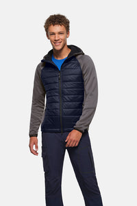 HAKRO Kapuzen-Hybridjacke Contrast 865 tinte