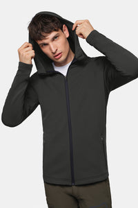 HAKRO Kapuzen-Tecjacke ECO 873 karbongrau