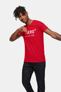 HAKRO T-Shirt Logo 1969 rot