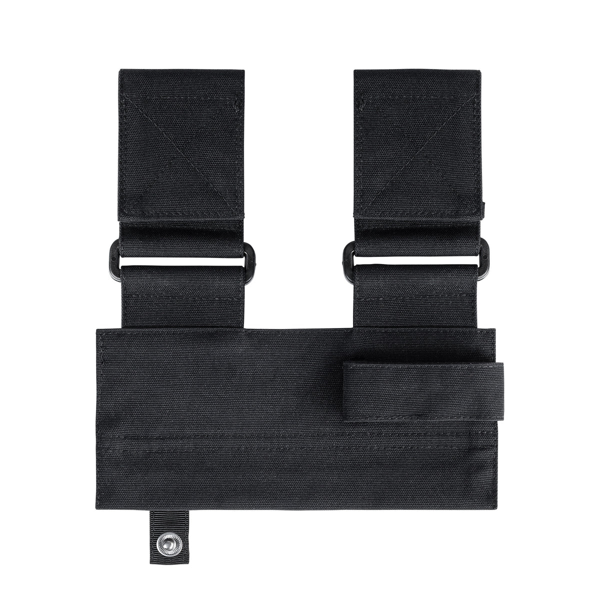 Adapter ZipIn Unisex Schwarz – Vorderansicht