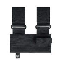 Adapter ZipIn Unisex Schwarz – Vorderansicht