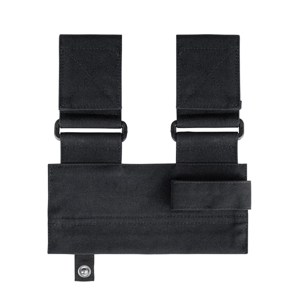 Adapter ZipIn Unisex Schwarz – Vorderansicht