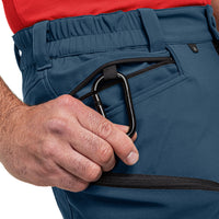 Allwettertalent Hose Herren Blau – Detailansicht