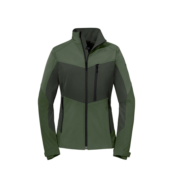 Allwettertalent Jacke Damen Grün – Vorderansicht
