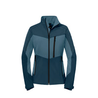 Allwettertalent Jacke Damen Blau – Vorderansicht