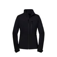 Allwettertalent Jacke Damen Schwarz – Vorderansicht
