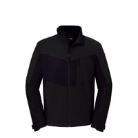 Allwettertalent Jacke Herren Schwarz – Vorderansicht