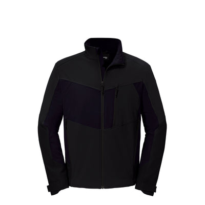 Allwettertalent Jacke Herren Schwarz – Vorderansicht