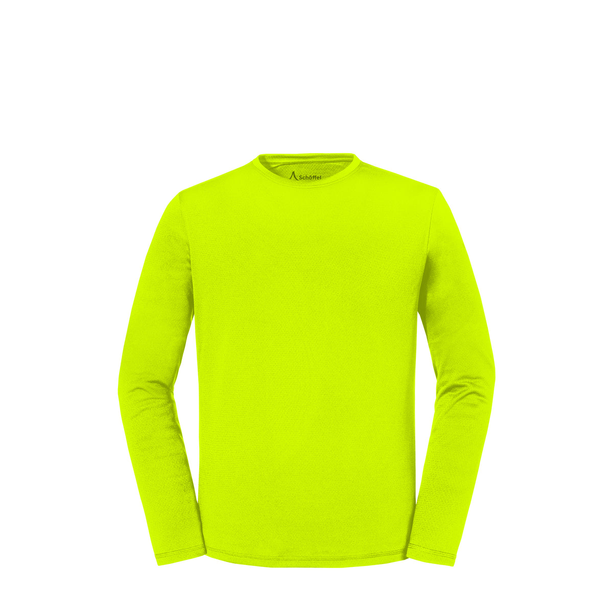 CIRC UV Schutz Longsleeve Herren Warngelb – Vorderansicht