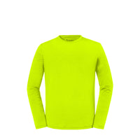 CIRC UV Schutz Longsleeve Herren Warngelb – Vorderansicht