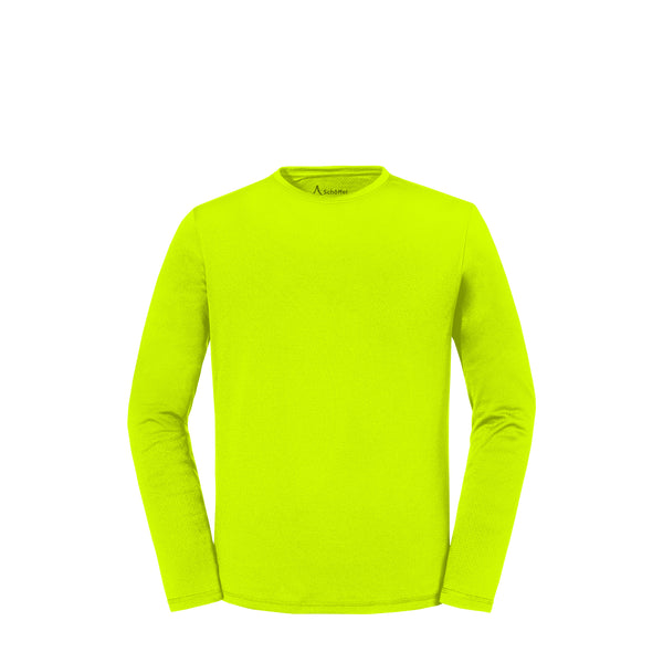 CIRC UV Schutz Longsleeve Herren Warngelb – Vorderansicht