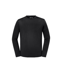 CIRC UV Schutz Longsleeve Herren Schwarz – Vorderansicht