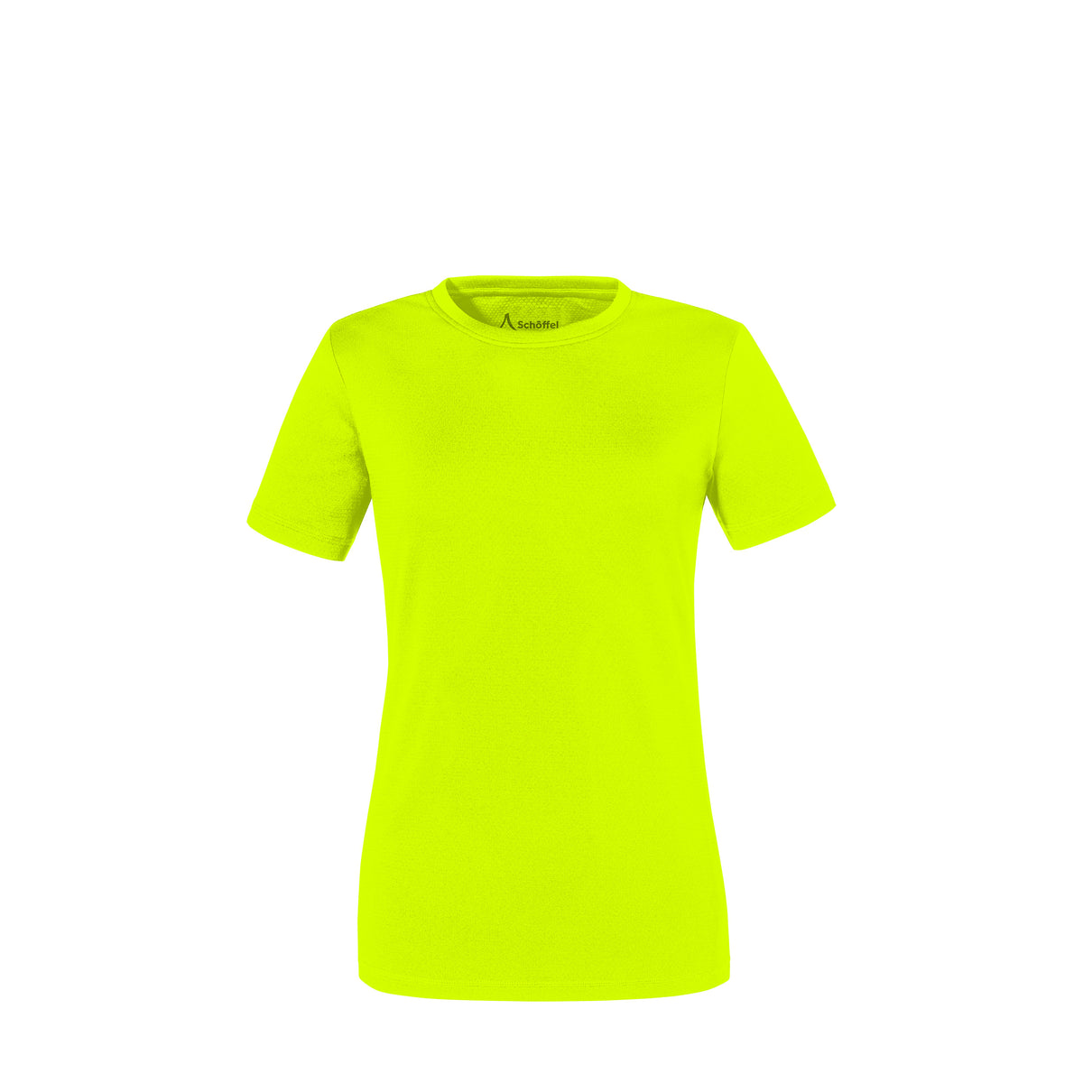 CIRC UV Schutz T-Shirt Damen Warngelb – Vorderansicht