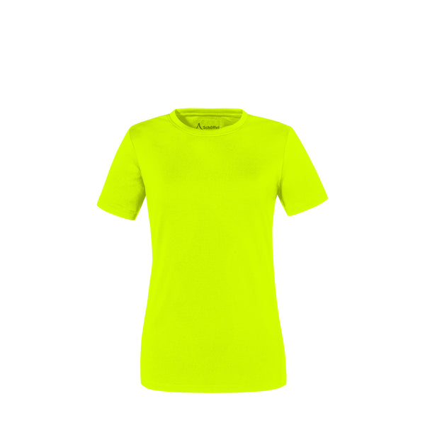 CIRC UV Schutz T-Shirt Damen Warngelb – Vorderansicht