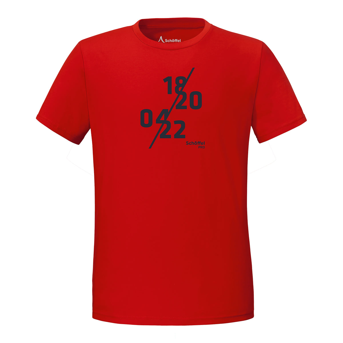 est. 2022 T-Shirt Unisex Rot – Vorderansicht