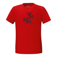 est. 2022 T-Shirt Unisex Rot – Vorderansicht